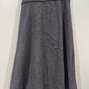 Vintage Pendleton Womens 8 Blue Gray Speckled Lined Midi 100% Virgin Wool Skirt